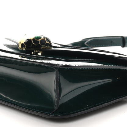 Bulgari Patent Serpenti Forever Crossbody Emerald 10 of 11