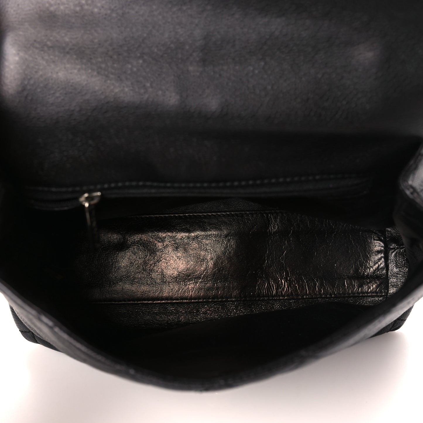 Caviar Kelly Flap Bag Black