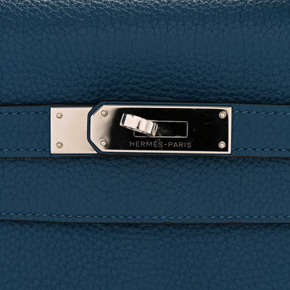 Hermes Togo Kelly Retourne 32 Bleu de Galice 20 of 29