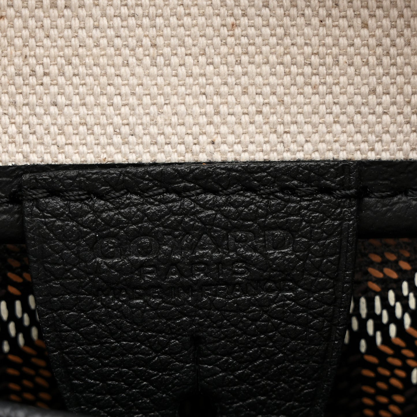 Goyardine Artois PM Black