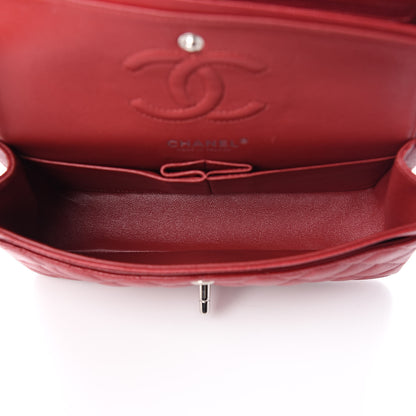 Chanel Caviar Quilted Small Double Flap Red 5 of 10