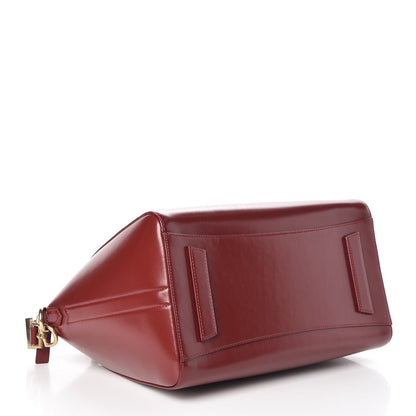 Givenchy Shiny Lord Calfskin Medium Antigona Burgundy 4 of 7