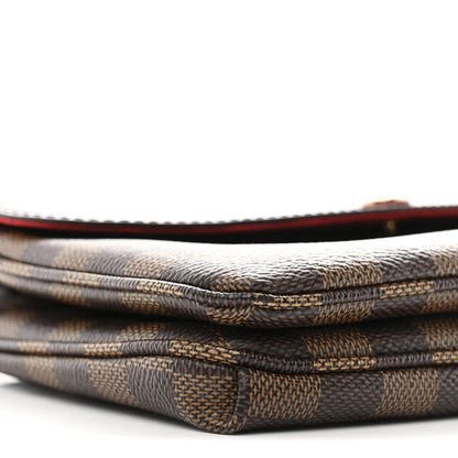 Louis Vuitton Damier Ebene Twice Cherry 10 of 11