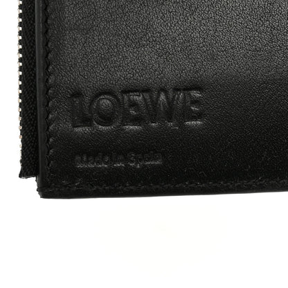 Loewe Grained Calfskin Small Vertical Wallet Black 6 of 8