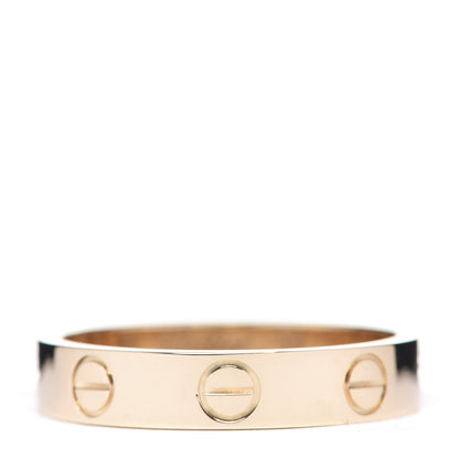 Cartier 18K Yellow Gold 3.5mm LOVE Wedding Band Ring 50 5.25 1 of 5