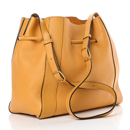 Mulberry Heavy Grain Calfskin Small Millie Deep Amber 3 of 12