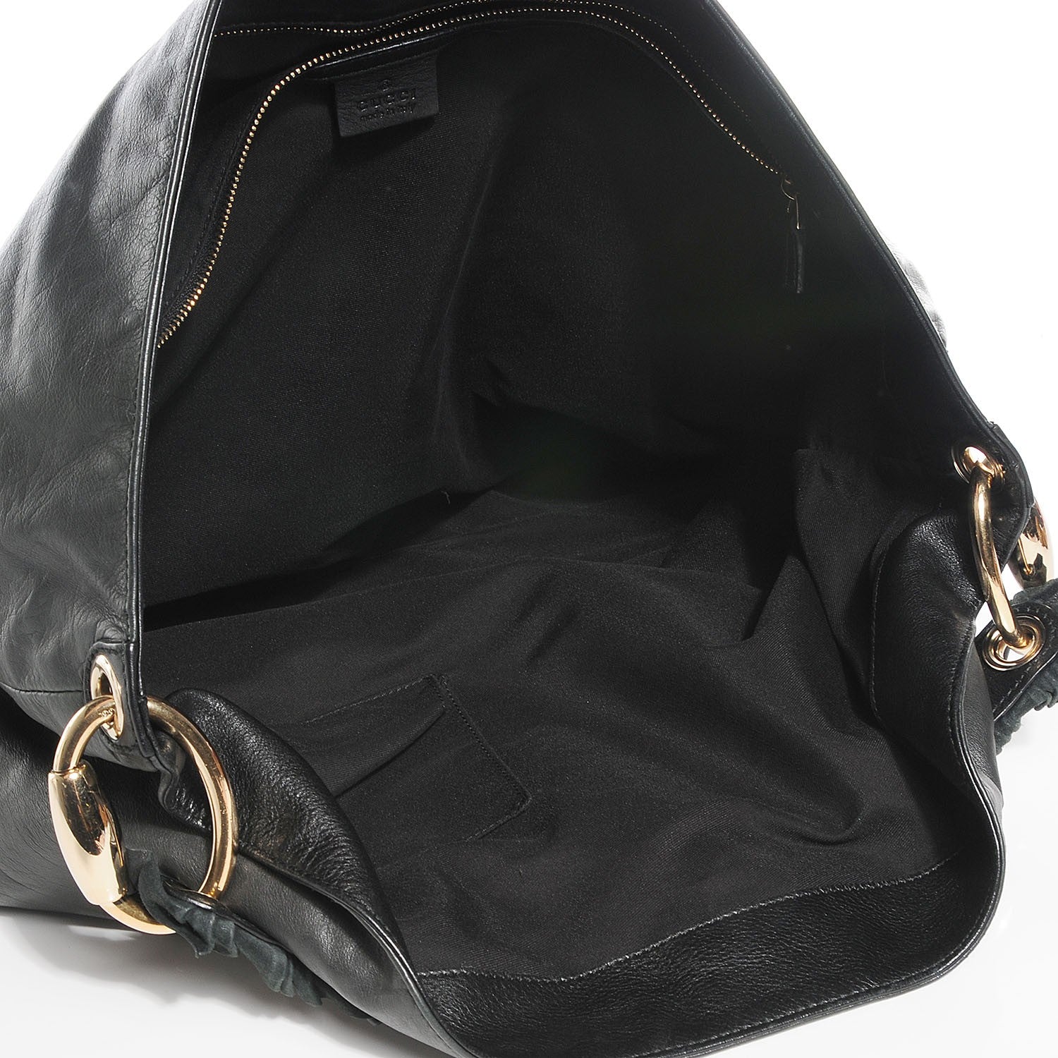Gucci Calfskin Large Sabrina Hobo Black 5 of 7