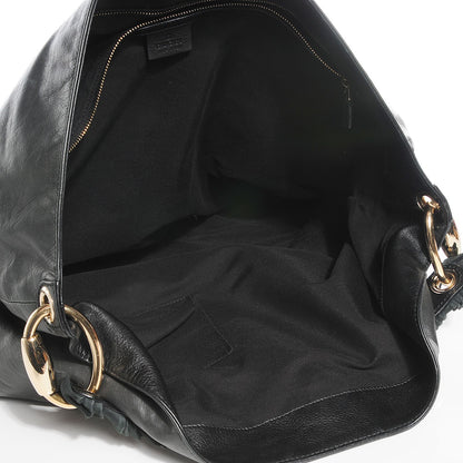 Gucci Calfskin Large Sabrina Hobo Black 5 of 7