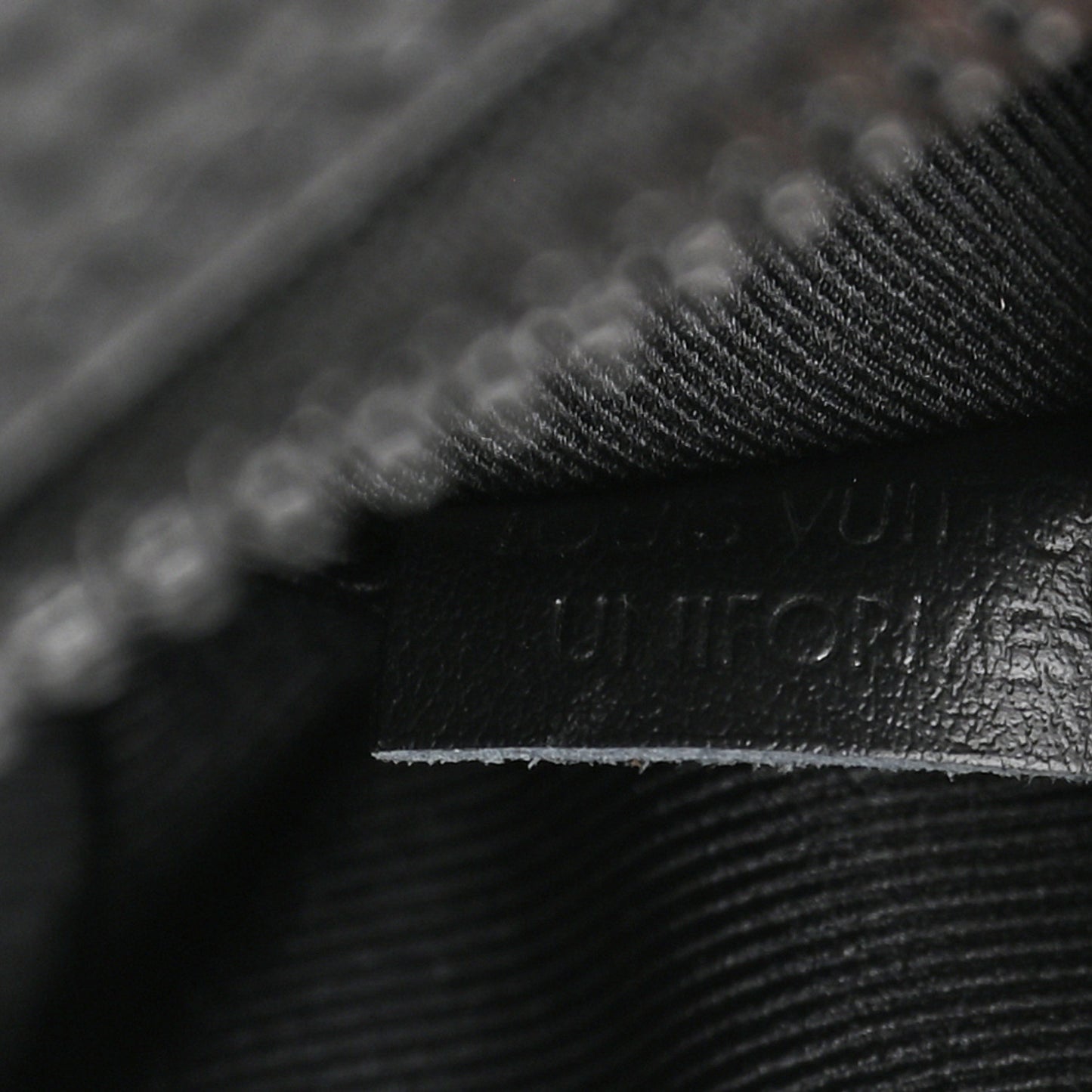 Taurillon Monogram Uniformes Solar Ray Soft Pochette Volga Belt Bag Black
