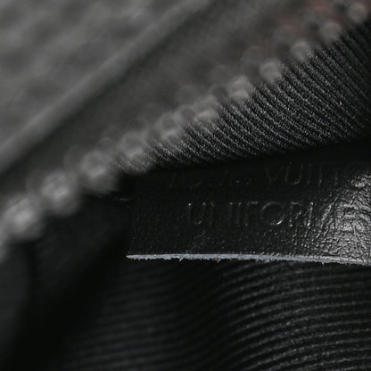 Louis Vuitton Taurillon Monogram Uniformes Solar Ray Soft Pochette Volga Belt Bag Black 6 of 10