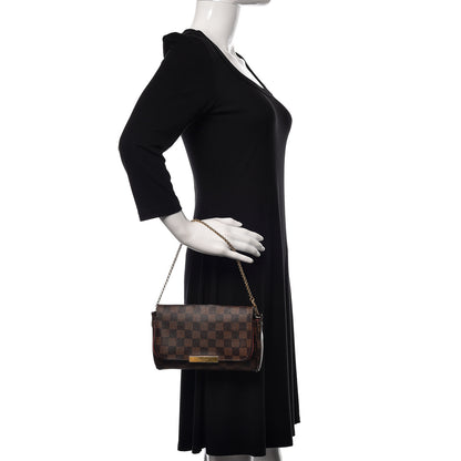 Louis Vuitton Damier Ebene Favorite PM 3 of 15