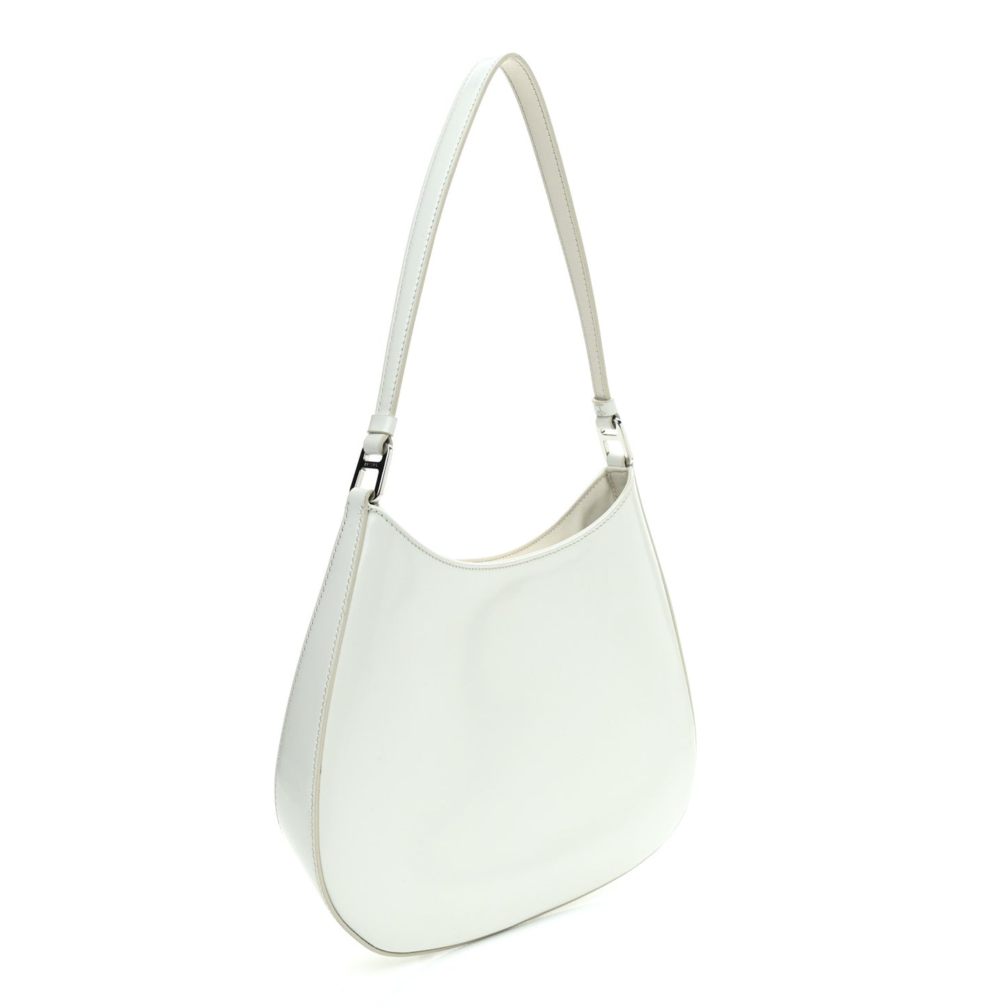 Spazzolato Cleo Shoulder Bag White