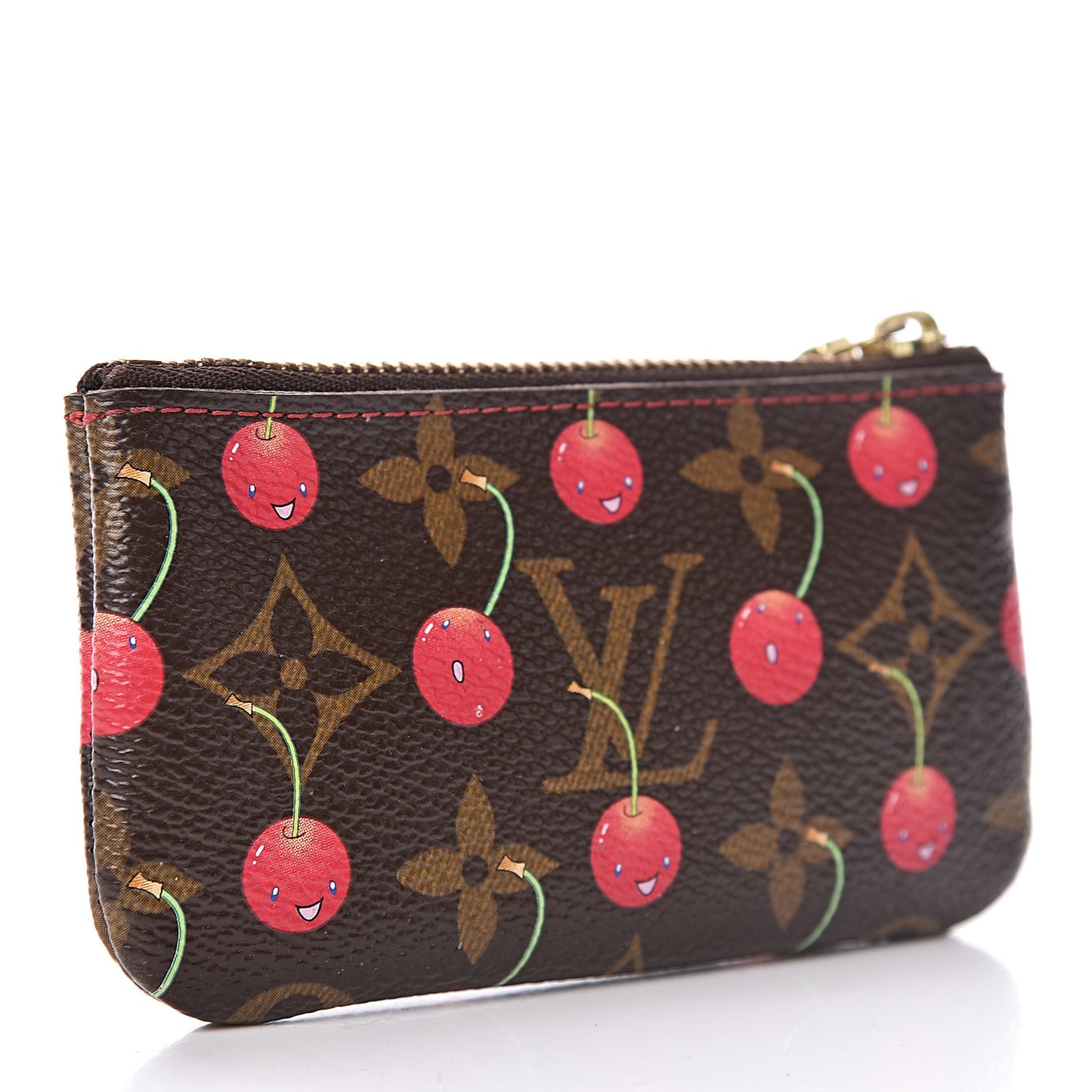 Monogram Cerises Key Pouch