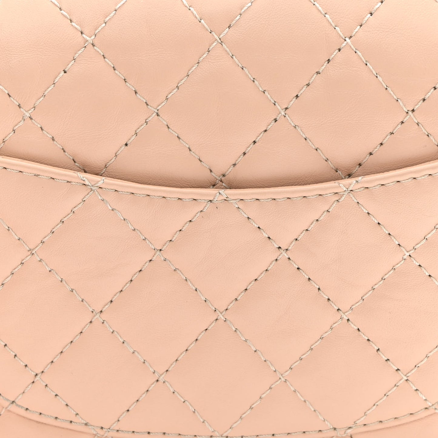Aged Calfskin Quilted 2.55 Reissue Mini Flap Beige