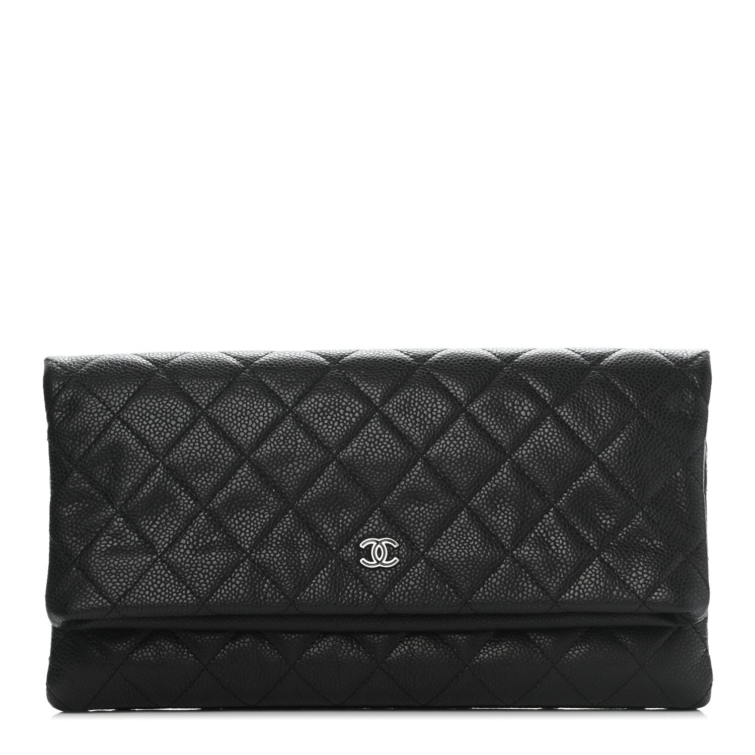 Chanel Caviar Quilted CC Beauty Clutch Black 1 of 7