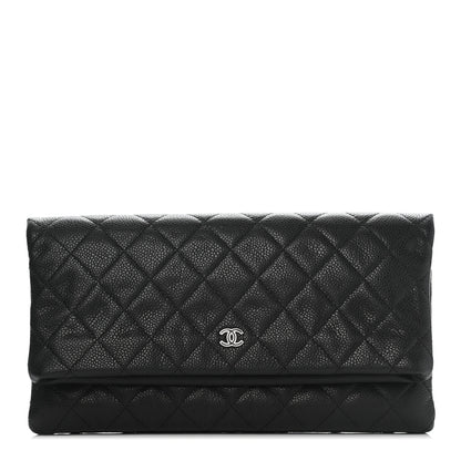 Chanel Caviar Quilted CC Beauty Clutch Black 1 of 7