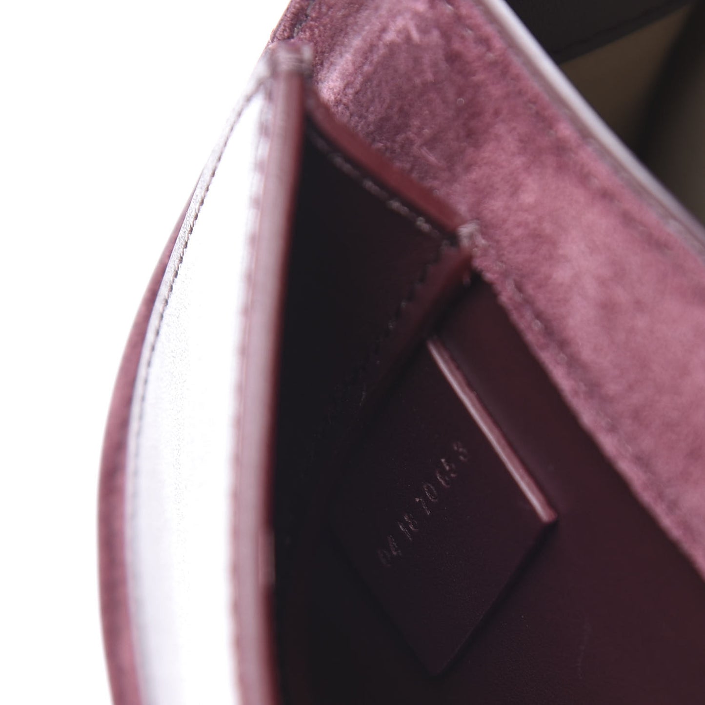 Calfskin Small Tess Bag Burnt Brown