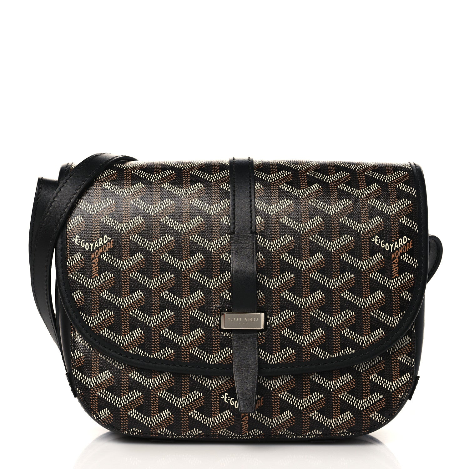 Goyard Goyardine Belvedere II PM Messenger Bag Black 1 of 8