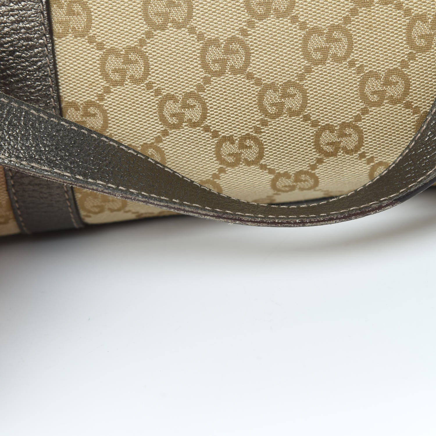 Gucci Monogram Medium Abbey Tote Dark Brown 13 of 17