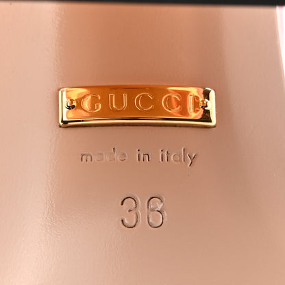 Gucci Vernice Crystal Horsebit Cross Strap 95mm Sandals 36 Wild Rose 6 of 13