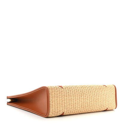 Louis Vuitton Raffia Monogram Giant Toiletry Pouch 26 Tan 4 of 6