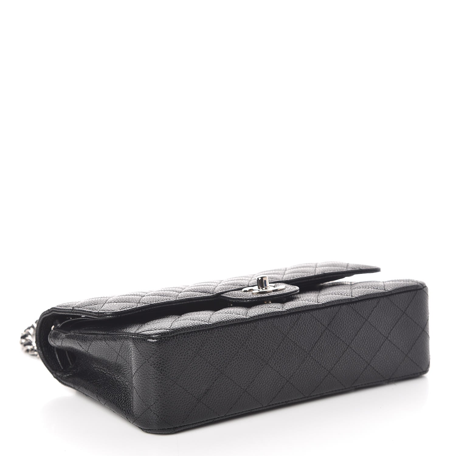 Chanel Caviar Quilted Medium Double Flap Black 4 of 11