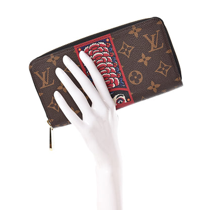 Louis Vuitton Monogram Kabuki Zippy Wallet 2 of 8