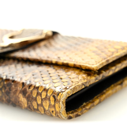 Gucci Snakeskin Stirrup Continental Wallet Multicolor 9 of 9