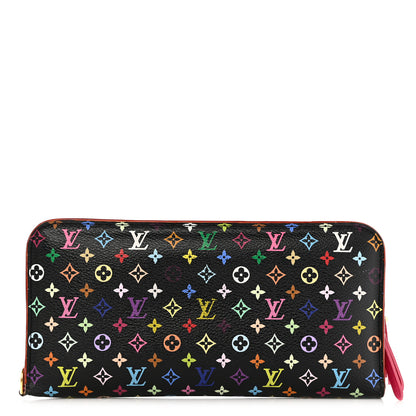 Louis Vuitton Monogram Multicolor Insolite Wallet Black Grenade 1 of 11