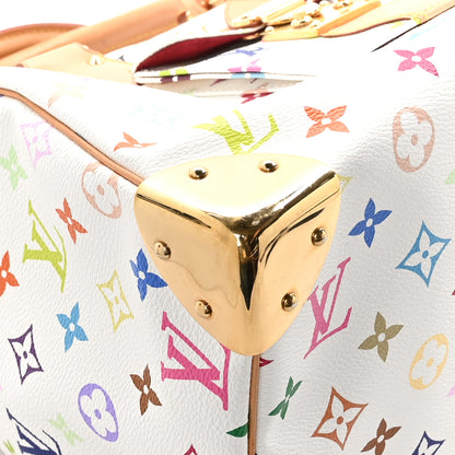 Louis Vuitton Monogram Multicolor Speedy 30 White 8 of 12