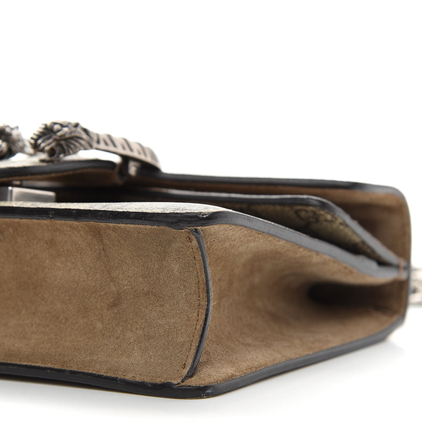 GG Supreme Monogram Mini Dionysus Shoulder Bag Taupe