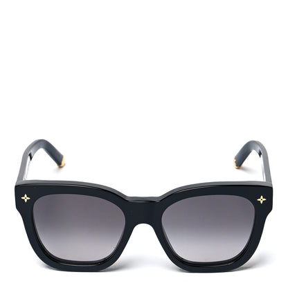 Louis Vuitton Acetate My Monogram Square Sunglasses Z1523W Black 2 of 7