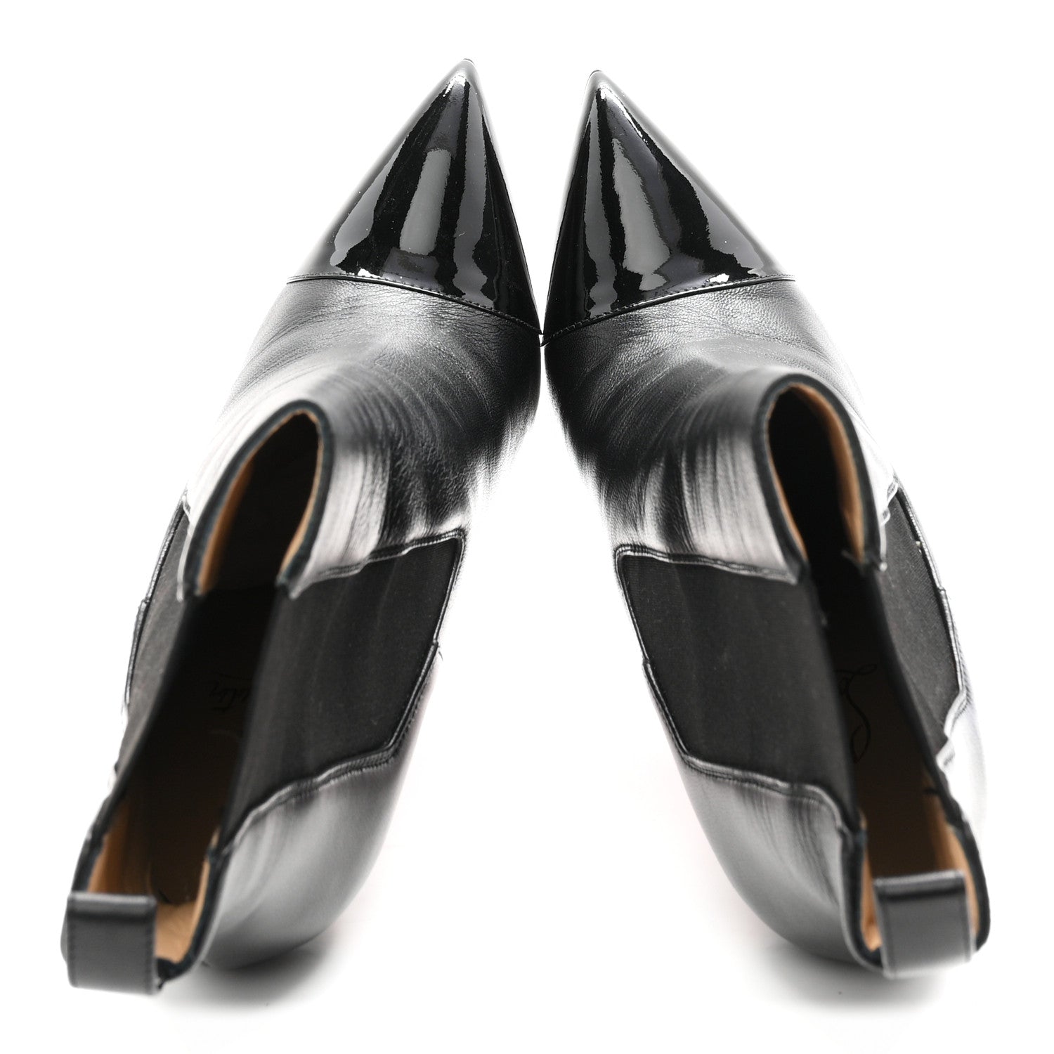 Christian Louboutin Patent Nappa Tucson 120 Boot 38.5 Black 2 of 9