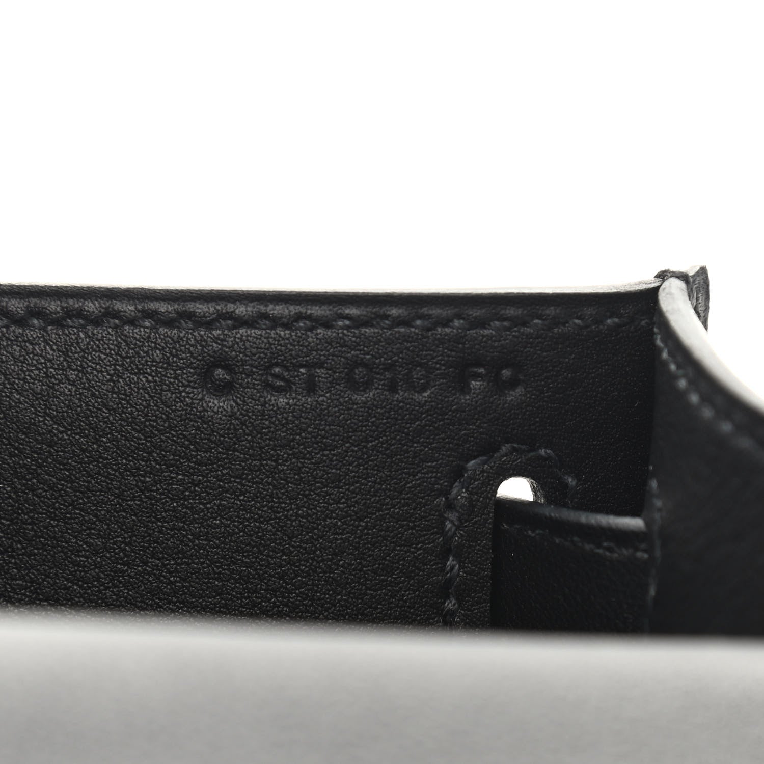 Hermes Swift Kelly Pochette Clutch Black 7 of 9