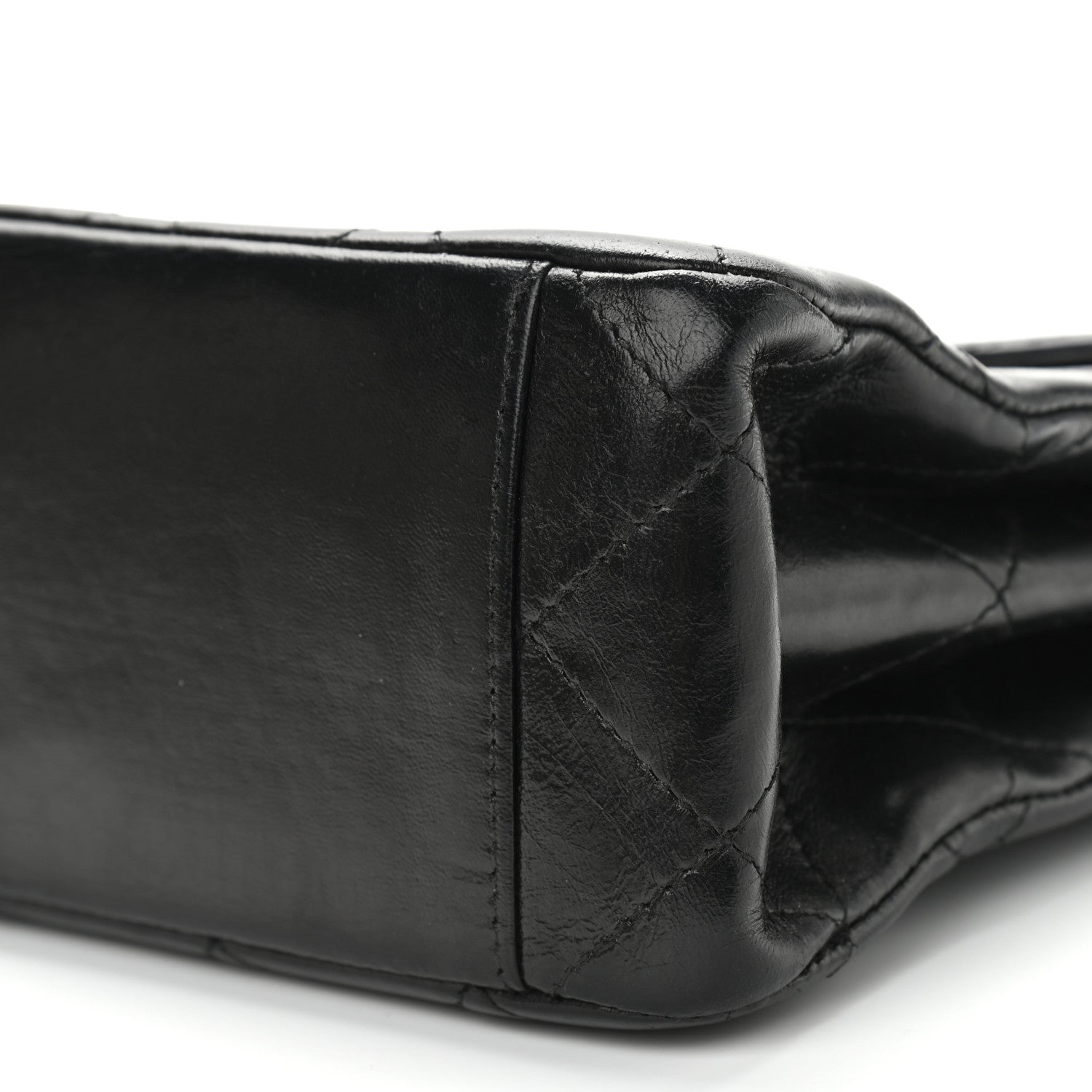 Chanel Lambskin Quilted Shoulder Flap Bag So Black 8 of 12
