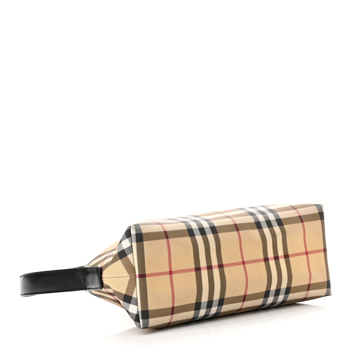 House Check Small Shoulder Bag Black