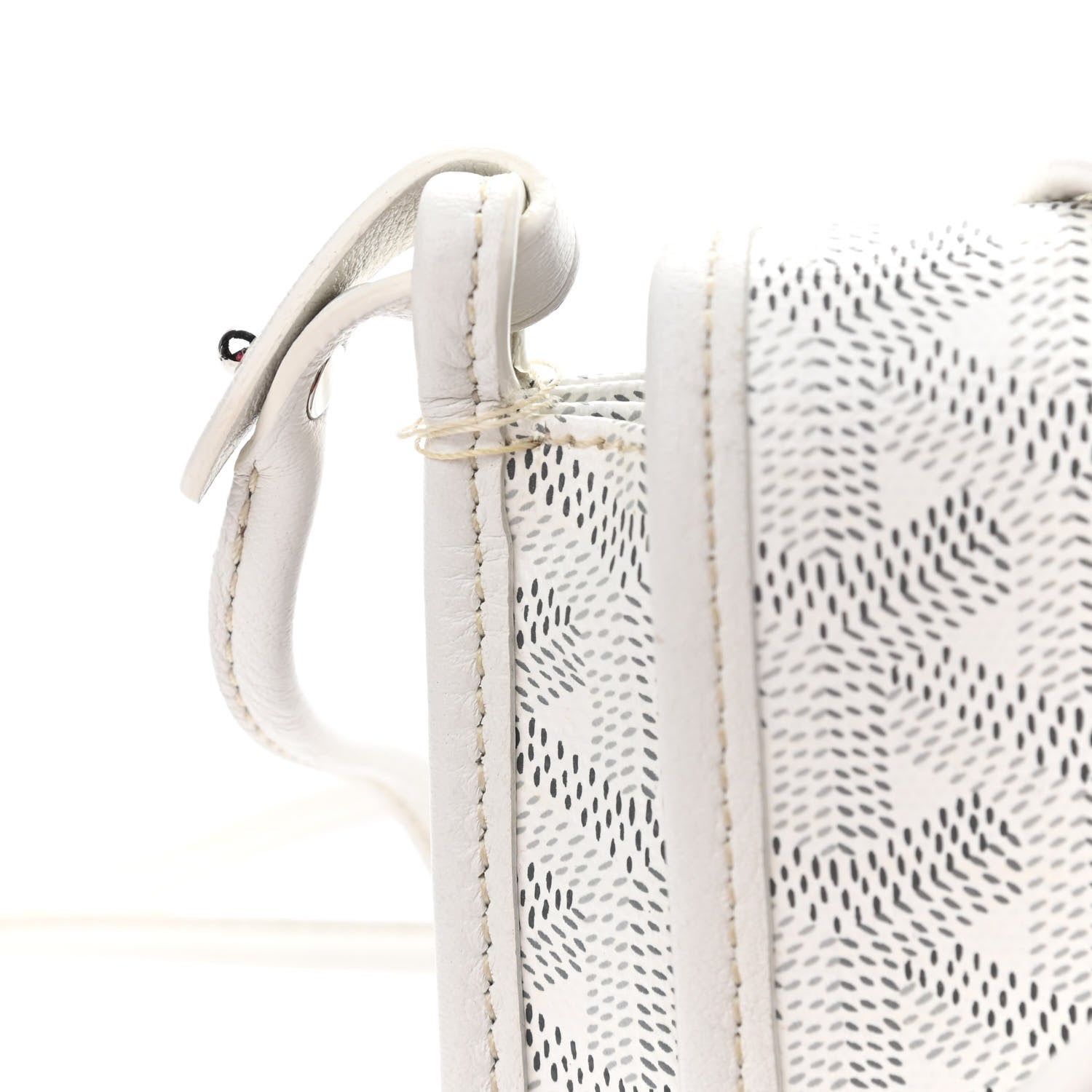 Goyard Goyardine Plumet Wallet Clutch White 11 of 12