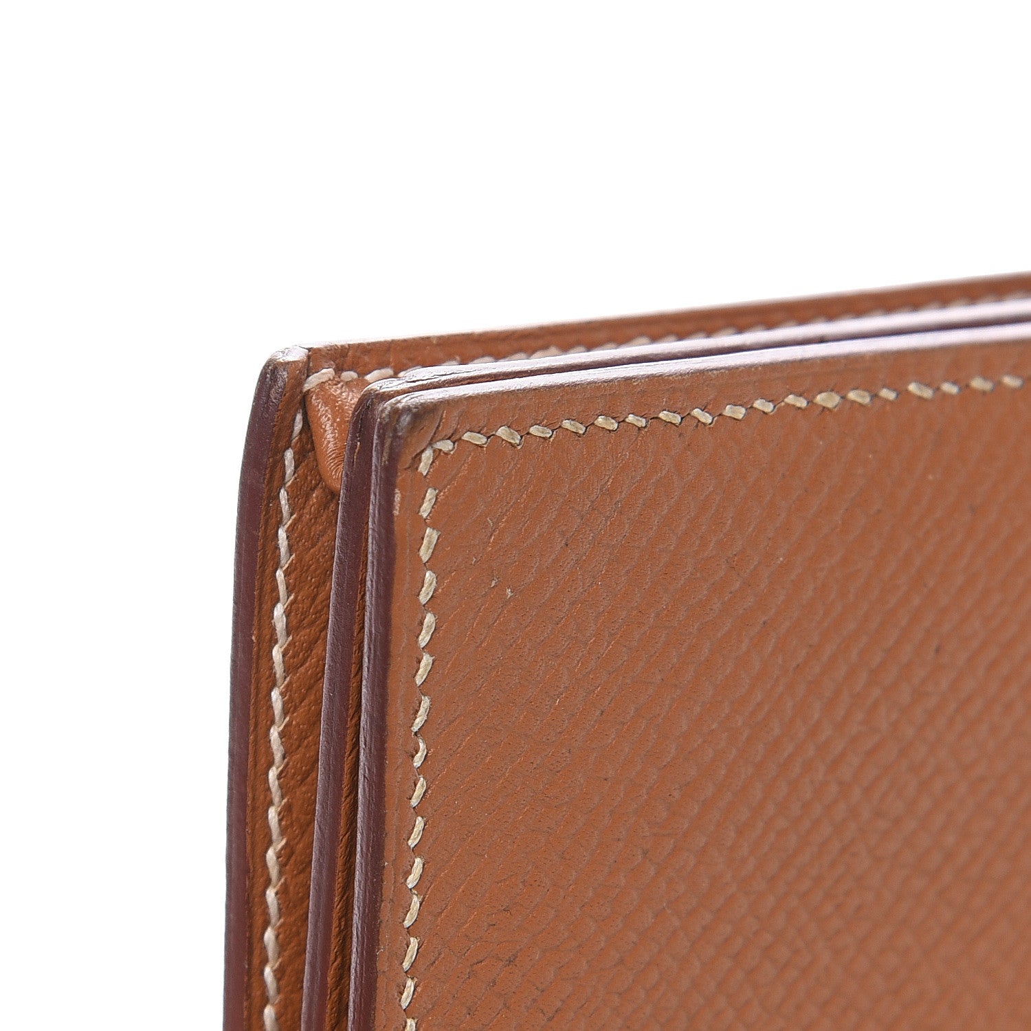 Hermes Epsom Bearn Gusset Wallet Gold 8 of 13