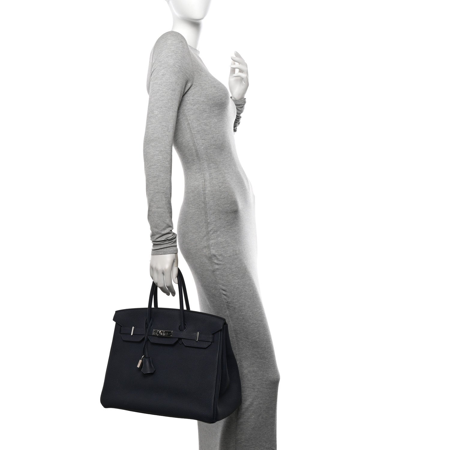 Hermes Togo Birkin 35 Bleu Nuit 2 of 16