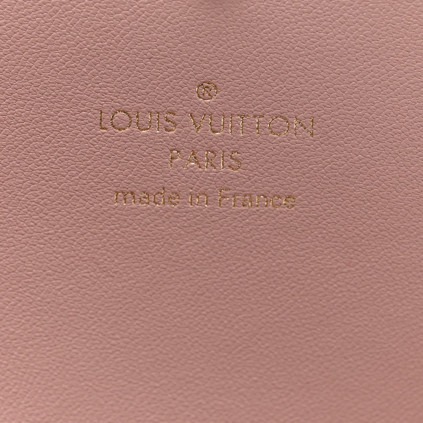Monogram Large Kirigami Pochette Insert Rose Ballerine