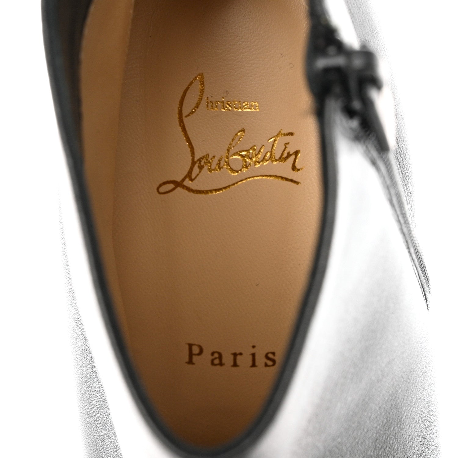 Christian Louboutin Calfskin Turela 85 Ankle Boots 40 Black 6 of 9