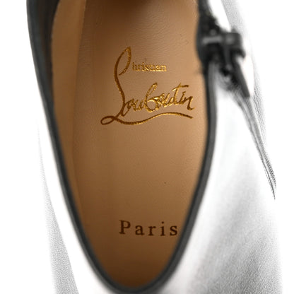 Christian Louboutin Calfskin Turela 85 Ankle Boots 40 Black 6 of 9