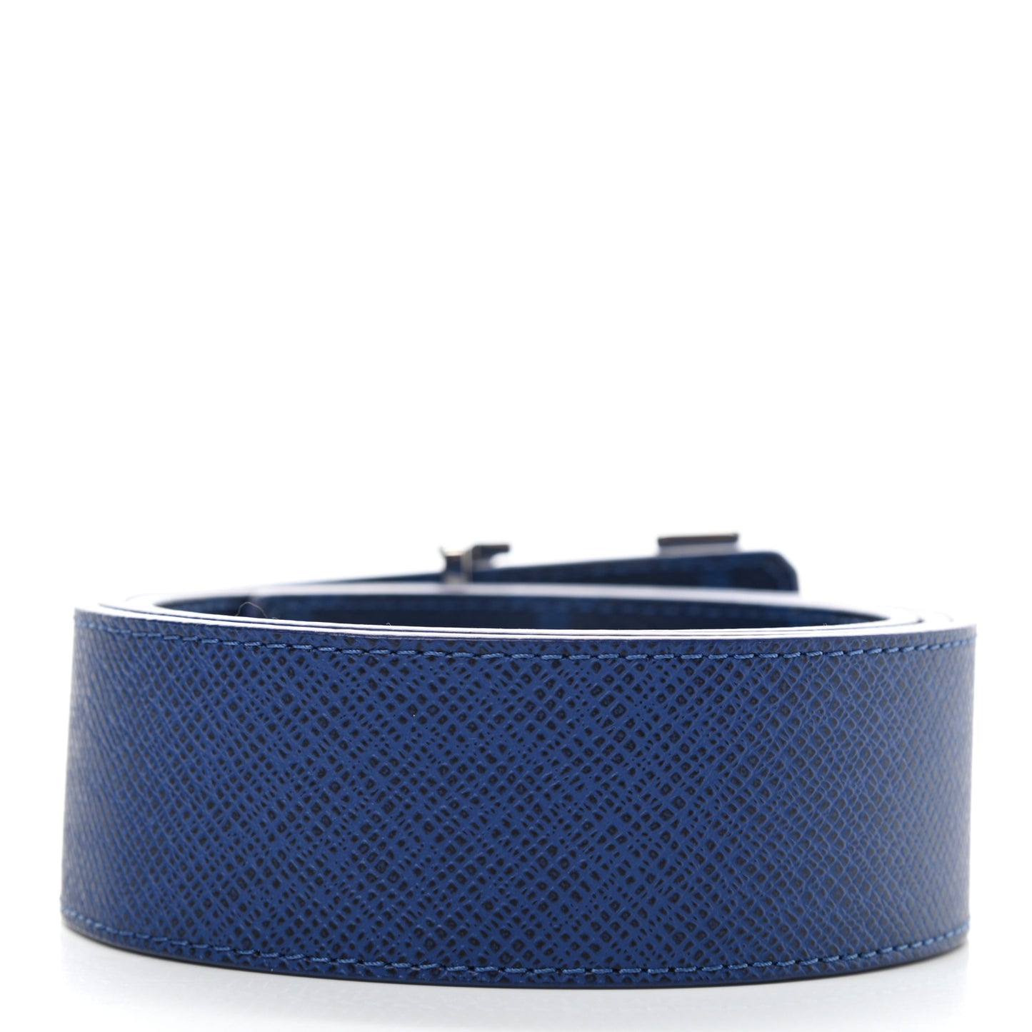 Monogram 40mm Reversible LV Initiales Belt 90 36 Cobalt Blue