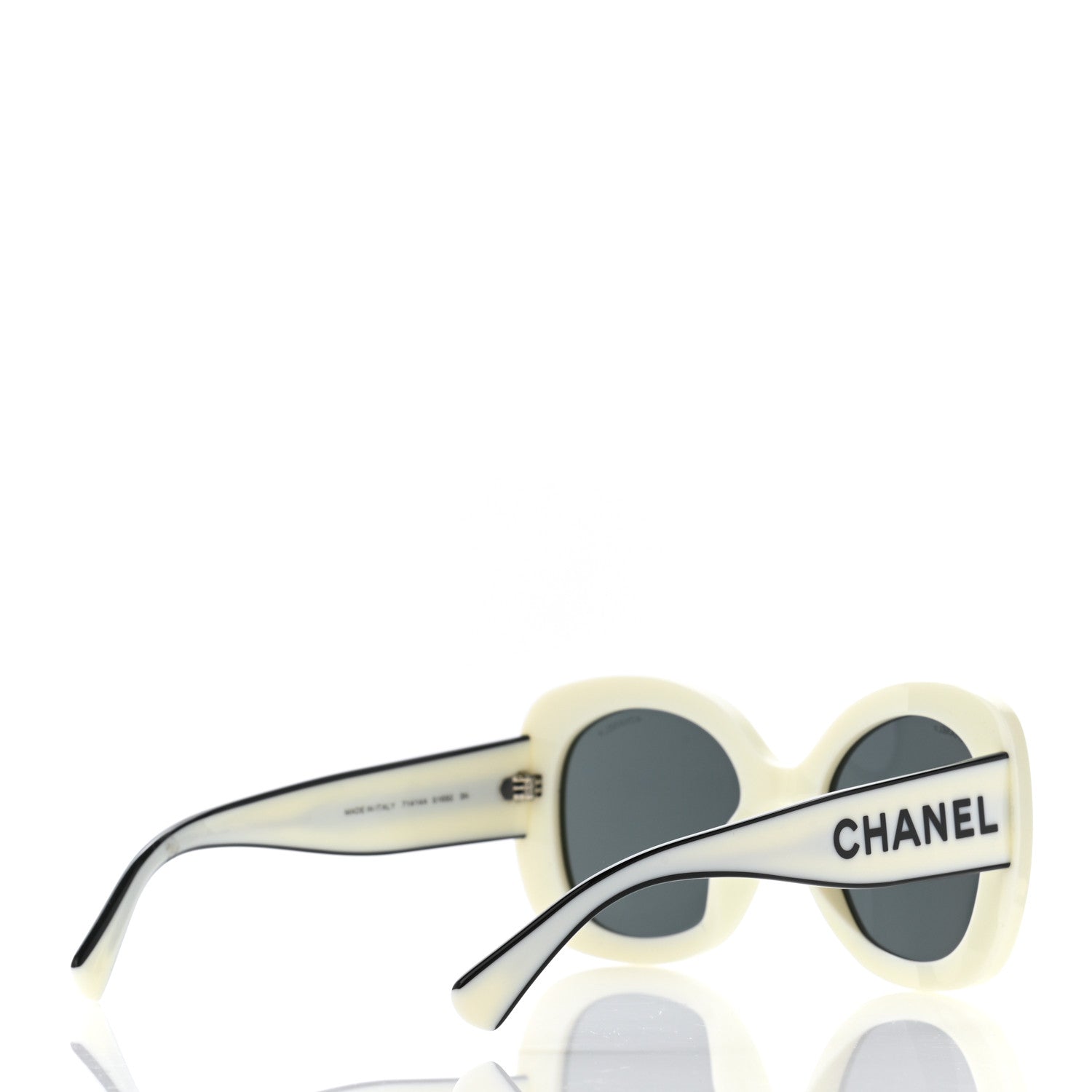 Chanel Acetate Sunglasses 71414A White 4 of 10