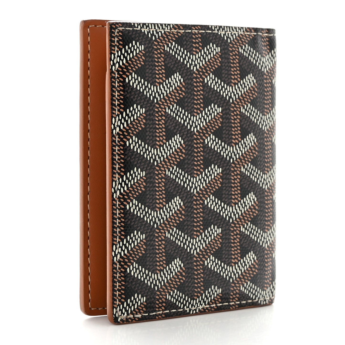 Goyardine Saint Marc Card Holder Black Gold