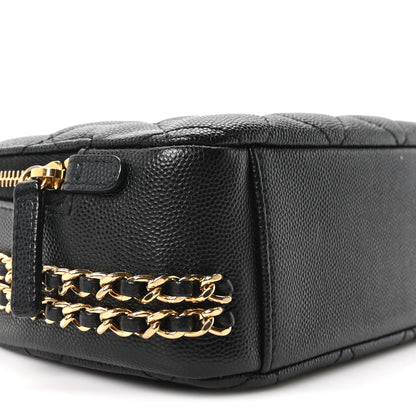 Chanel Caviar Quilted Mini CC You Camera Case Black 9 of 10