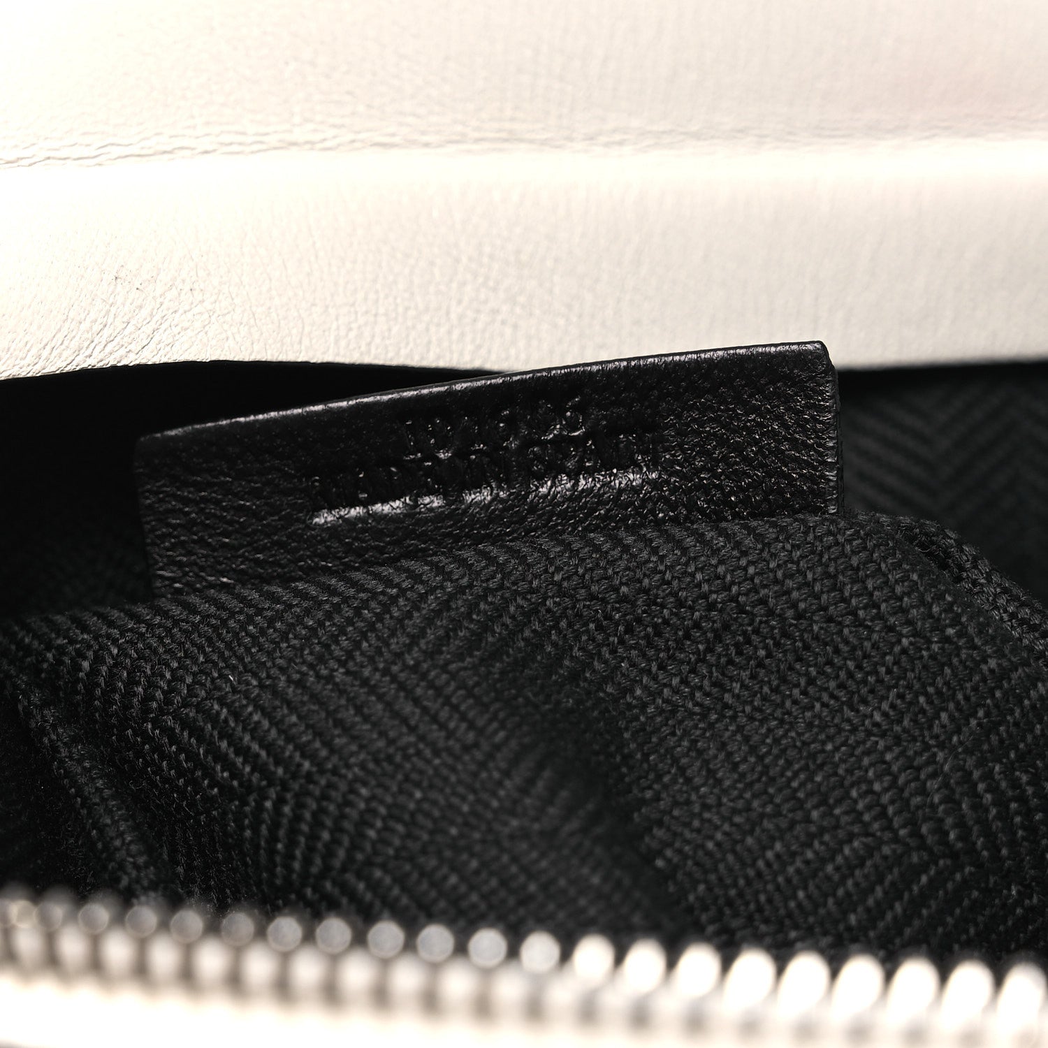Loewe Calfskin Mushroom T Pouch Bag White 7 of 10