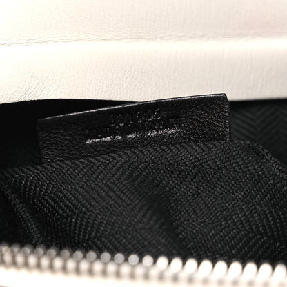 Loewe Calfskin Mushroom T Pouch Bag White 7 of 10