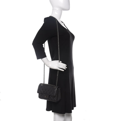 Chanel Sheepskin Quilted 2.55 Reissue Mini Flap Dark Grey 2 of 11