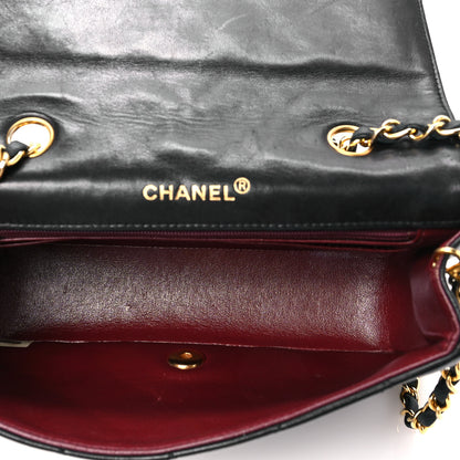 Chanel Lambskin Quilted Small Single Flap Black 4 of 7